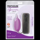 1093236 Вибромассажер яичко в силиконовой оболочке Penthouse Secrets Cyber Flicker, Shy Purple