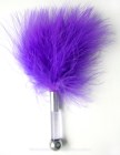 MLF-90003-5 Щекоталка с перьями цвет фиолетовый 17 см