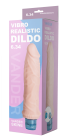 VA-VRD-634-Flesh Вибромассажёр &quot;Vibro Realistic Dildo 6.34&quot;, Светлый