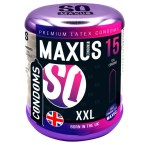 Maxus XXL №15 Презервативы гладкие,увеличенные. (Maxus XXL )