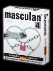 Masculan Ultra Safe Black№3 презервативы 3шт/уп