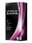 Vitalis Premium (12 шт) super thin ультратонкие презервативы