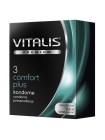 Vitalis Premium (3 шт) comfort plus анатомической формы презервативы