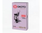 Okoto Mega Mix №12 презервативы 6 с гладкой поверхностью+ 6 с точечной текстурированной поверхностью