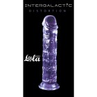 7081-02 Lola Прозрачный дилдо Intergalactic Distortion Purple