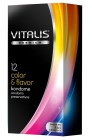 Vitalis Premium (12 шт) color&amp;flavor цветные/ароматизированные презервативы