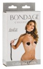 1057-01 Lola Ошейник Bondage Collection Collar and Leash One Size