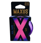 Maxus XXL №3 Презервативы гладкие, увеличенные.