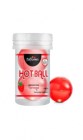 HC583 Интимный гель Aromatic Hot Ball в виде двух шариков на масляной основе вкус клубника