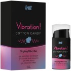 VIB0008 Жидкий интимный гель с эффектом вибрации Cotton Candy, 15мл