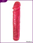 30012 Фаллоимитатор гелевый розовый 23, 5 х 4, 5 см