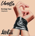 1169-02 Lola Бондажная лента Vanilla Oxytocin Black