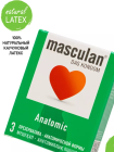 Masculan Anatomic презервативы 3шт/упаковка