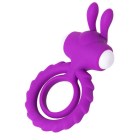 782017 Эрекционное кольцо на пенис JOS Good Bunny, фиолетовое