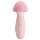 BI-014681 Вибромассажер в форме грибочка Pretty Love Mushroom, розовый
