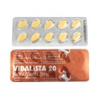 Тадалафил 10 таблеток Vidalista 20 Tadalafil tablets IP 20mg