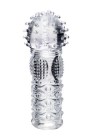 768030 Насадка на палец A-Toys Hicks, TPE, прозрачный 8, 5 см