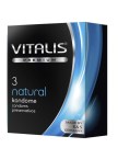 Vitalis Premium (3 шт) natural классические презервативы  (Vitalis Premium )