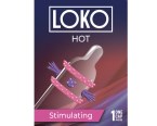 Loko Hot насадка стимулирующая с возбуждающим эффектом 1456 (Loko Hot)