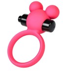 768019 Виброкольцо на пенис A-Toys by TOYFA Pikle, силикон, розовое, 6,9 см, O 3,1 см (768019)