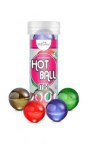 HC621 Ароматный лубрикант Hot Ball Mix на масляной основе 4 шарика. Мята,Шоколад,Клубника,Виноград (HC621 )