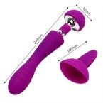 4157 Вибратор двухсторонний Luxeluv фиолетовый (Артикул 6928202954157) 4157 Вибратор двухсторонний Luxeluv фиолетовый (6928202954157)