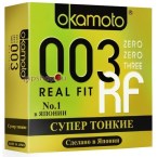 Окамото 0.03 Real Fit №2 Анатомической формы Супер Тонкие (Окамото 0.03 Real Fit №2)