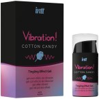 VIB0008 Жидкий интимный гель с эффектом вибрации Cotton Candy, 15мл (VIB0008 )