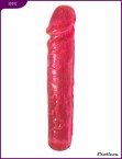 30012 Фаллоимитатор гелевый розовый 23,5 х 4,5 см (30012)