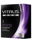 Vitalis Premium (3 шт) strong сверхпрочные презервативы  (Vitalis Premium )
