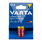 4703 Батарейка Varta Longlife Max  AAA LR03  (4703)