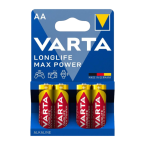 4706 Батарейка Varta Longlife Max AA LR 6  (4706)