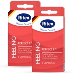 Ritex презервативы PERFECT FIT №8 анатомической формы с накопителем (Ritex)