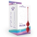 06152 Вагинальные шарики Alcor цвет бордовый (Lyra) (One Size) (06152)